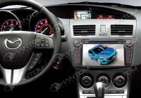 Штатное головное мультимедийное устройство Phantom DVM-3520G i6 (7 дюймов) черный Mazda 3 New 2009-  800x480 (Интернет) + Карты навигации (Лицензия) Интернет. Изображение 1
