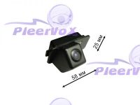 Pleervox PLV-CAM-F Цветная штатная камера заднего вида для автомобилей Ford Mondeo 08+, Fiesta, Focus II (Хэтчбэк), S-Max, Kuga, Explorer 12-. Изображение 1