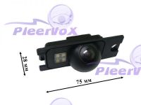 Pleervox PLV-CAM-VOV Цветная штатная камера заднего вида для автомобилей Volvo XC90 (до VIN -295910), S80 (1999-2003), S40 (2004-2011), C70 (2006-2011) . Изображение 1
