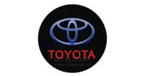 Светодиодная подсветка в двери MyDean CLL-003 с логотипом Toyota (синий/красный)