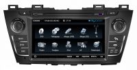 Штатное головное устройство MyDean 7187 для автомобилей Mazda5 + Карты навигации Navitel 5.x Пробки (Лицензия) + Штатная камера заднего вида + ТВ-антенна Calearo ANT внутренней установки 